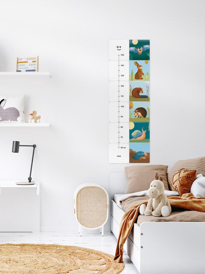 Ixxi Elke Uijtewaal Little Animals Growth Chart 40 X 120cm € 68