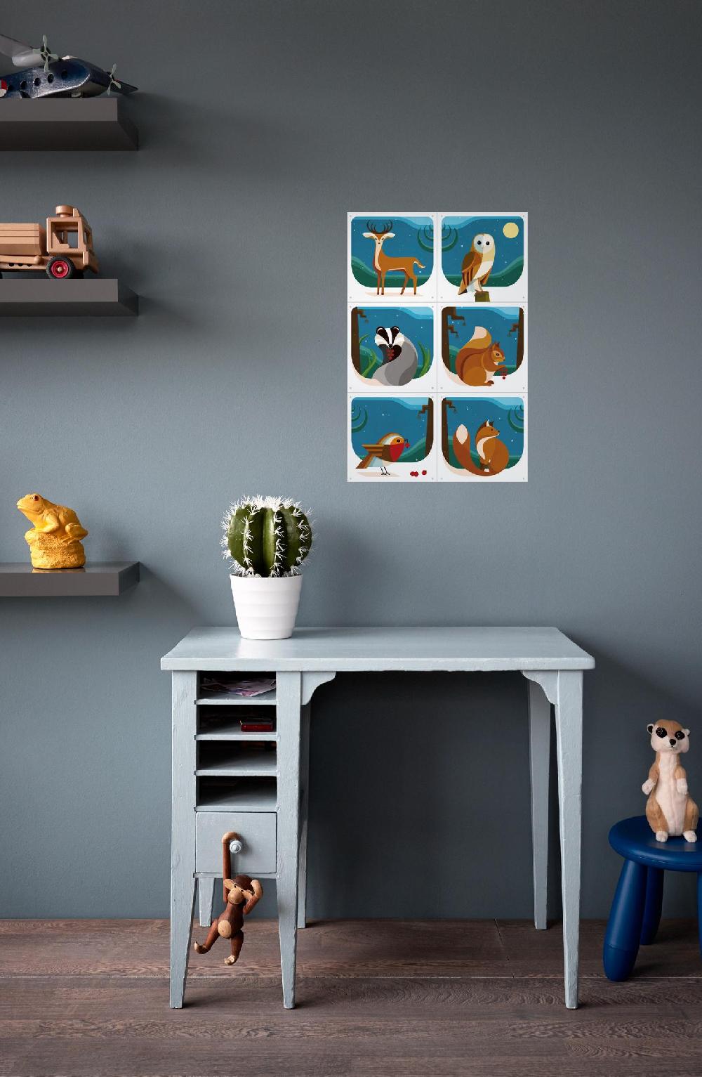ixxi Elke Uijtewaal Woodland Animals 6 kaarten € 39