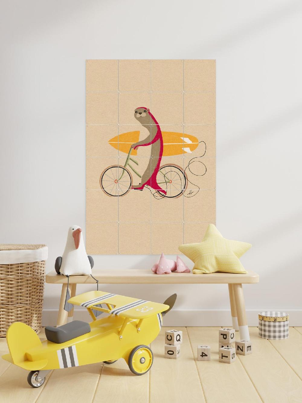 Ixxi Fabian Lavater Otter On Bike With Surfboard Vanaf € 11