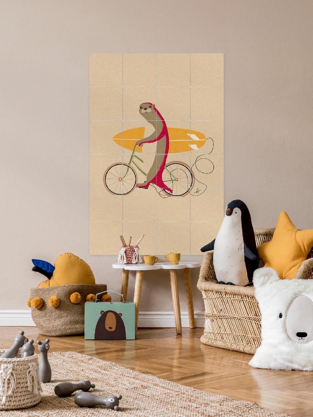 Ixxi Fabian Lavater Otter On Bike With Surfboard Vanaf € 11