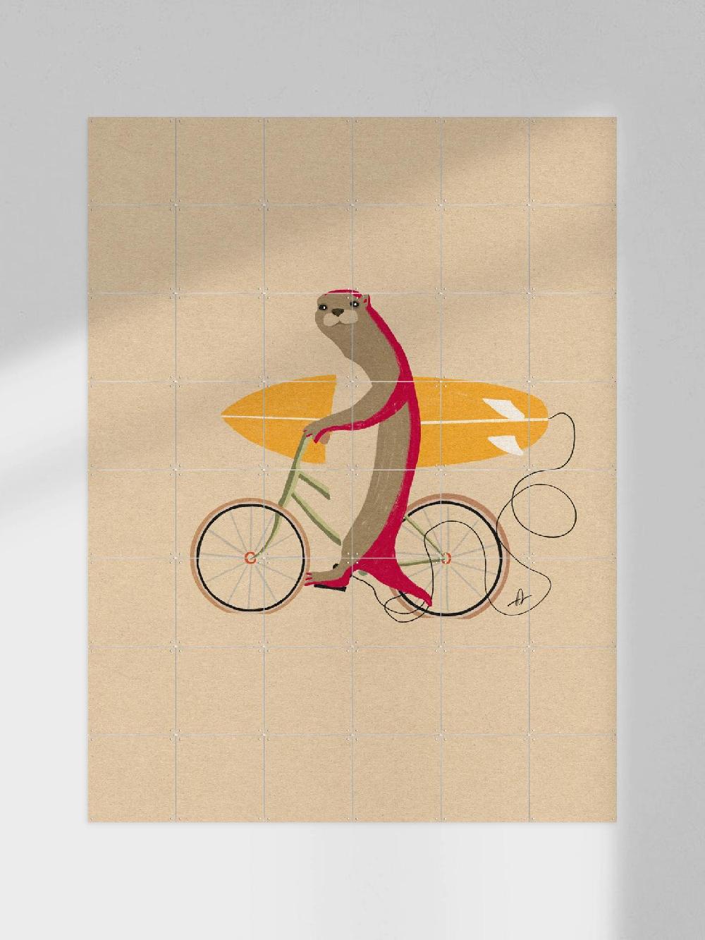 ixxi Fabian Lavater Otter on Bike with Surfboard vanaf € 11