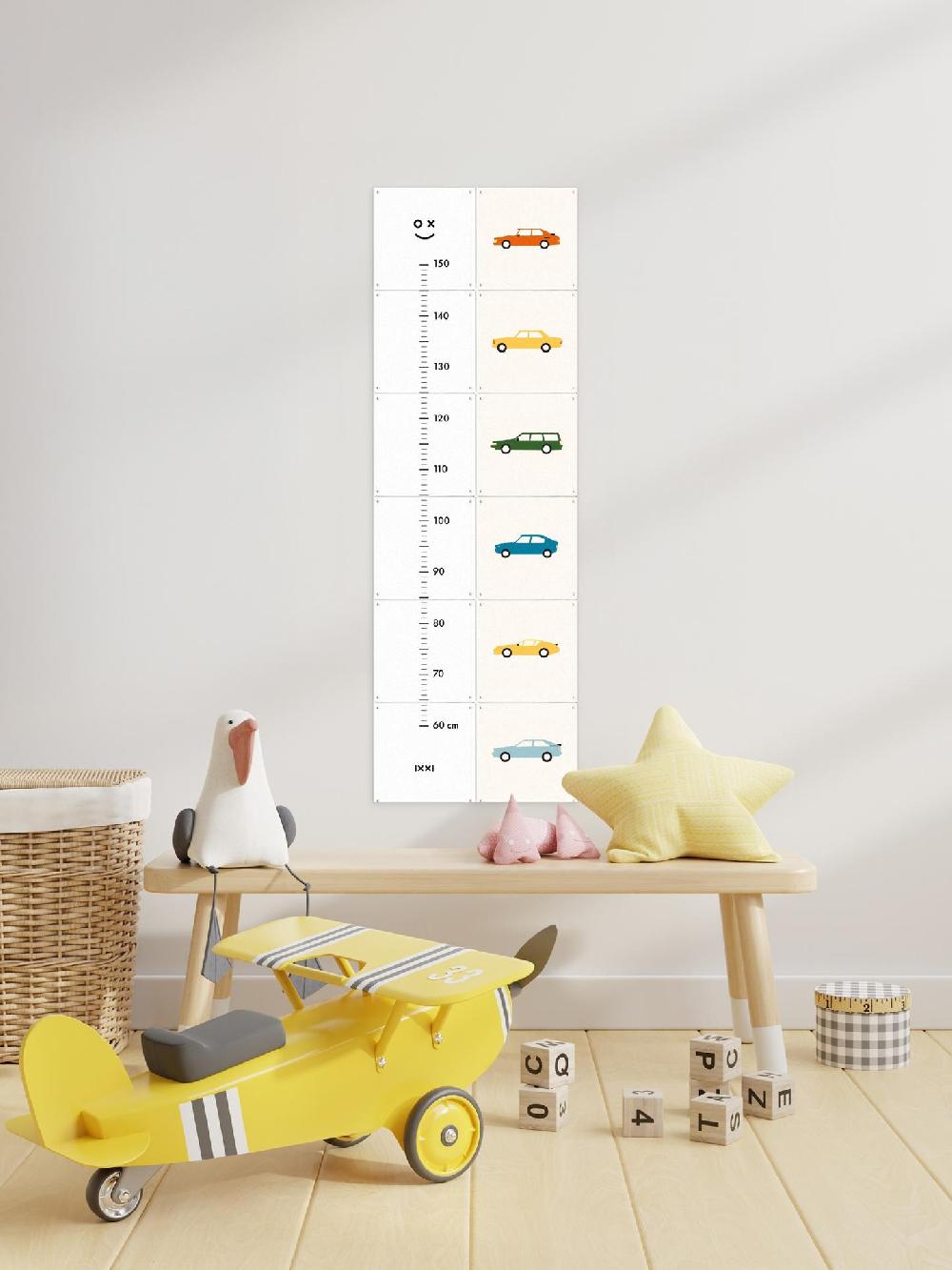 Ixxi Florent Bodart Auto's Groeimeter 40 X 120cm € 68