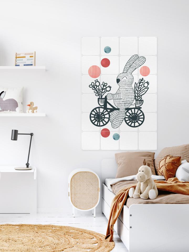 Ixxi BAINAI Happy Rabbit On A Bike Vanaf € 11
