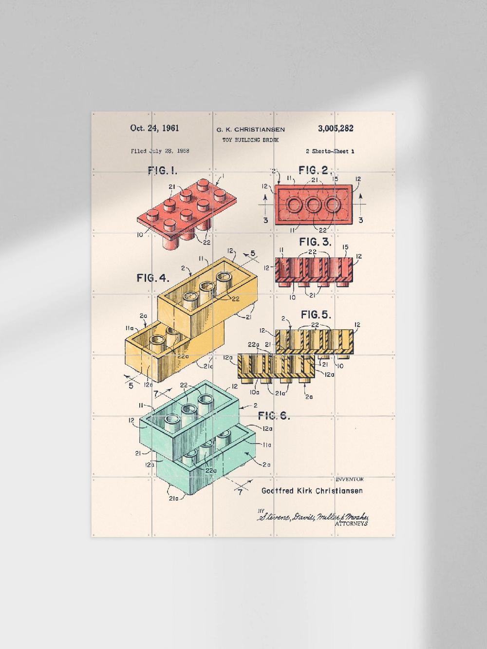 ixxi Florent Bodart Lego Print Color vanaf € 11