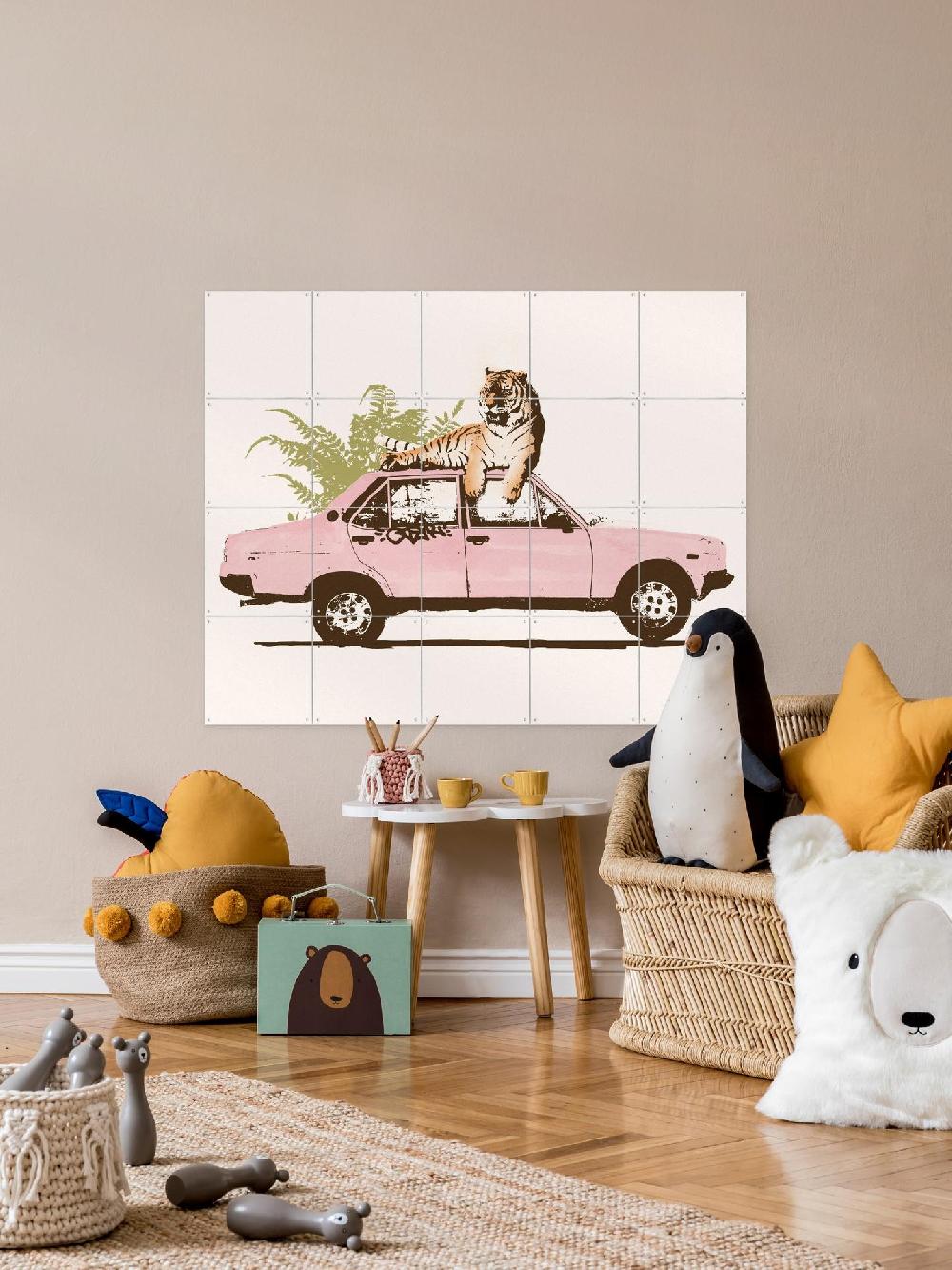 Ixxi Florent Bodart Tiger On Car Vanaf € 11