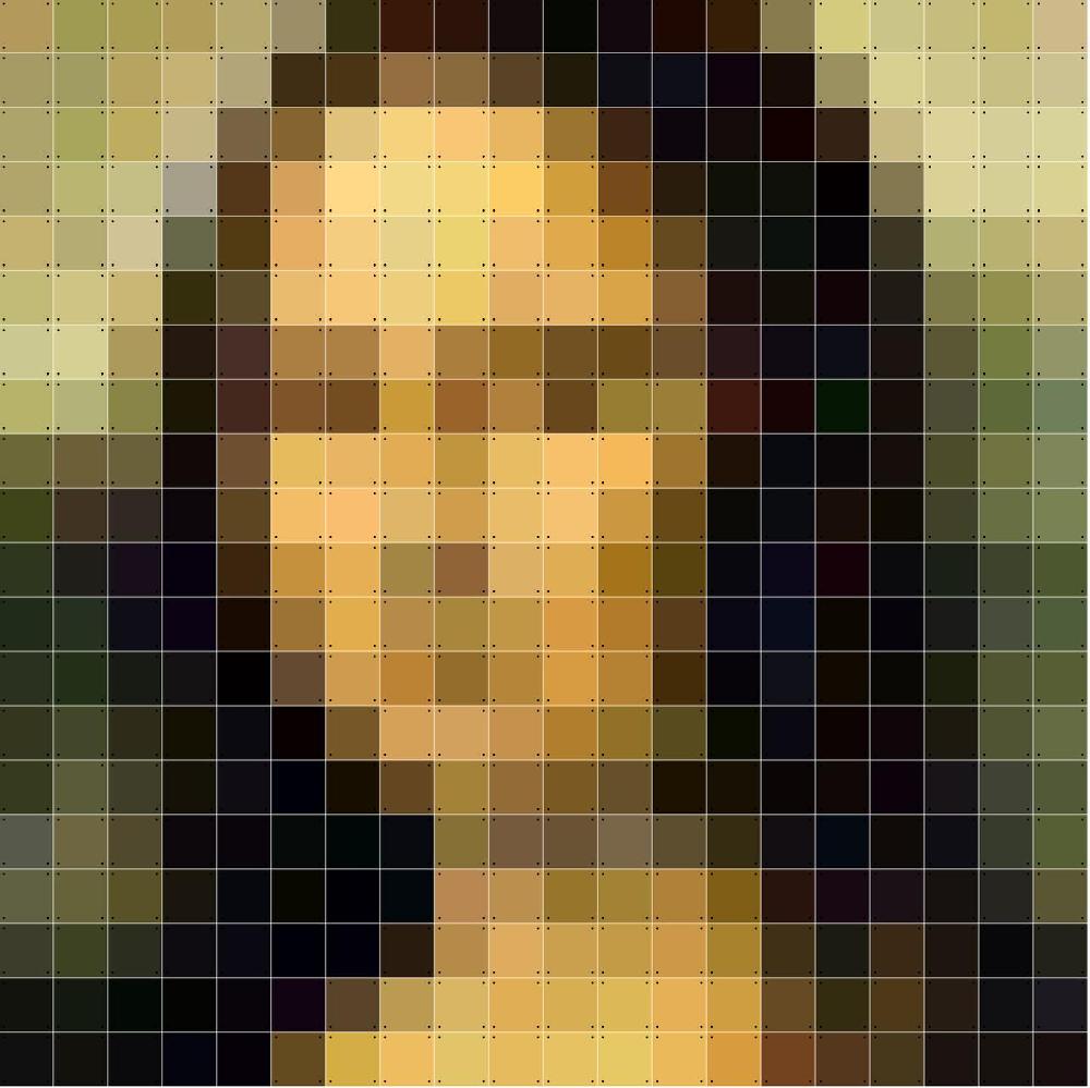 ixxi IXXI Pixels Mona Lisa Pixel vanaf € 99