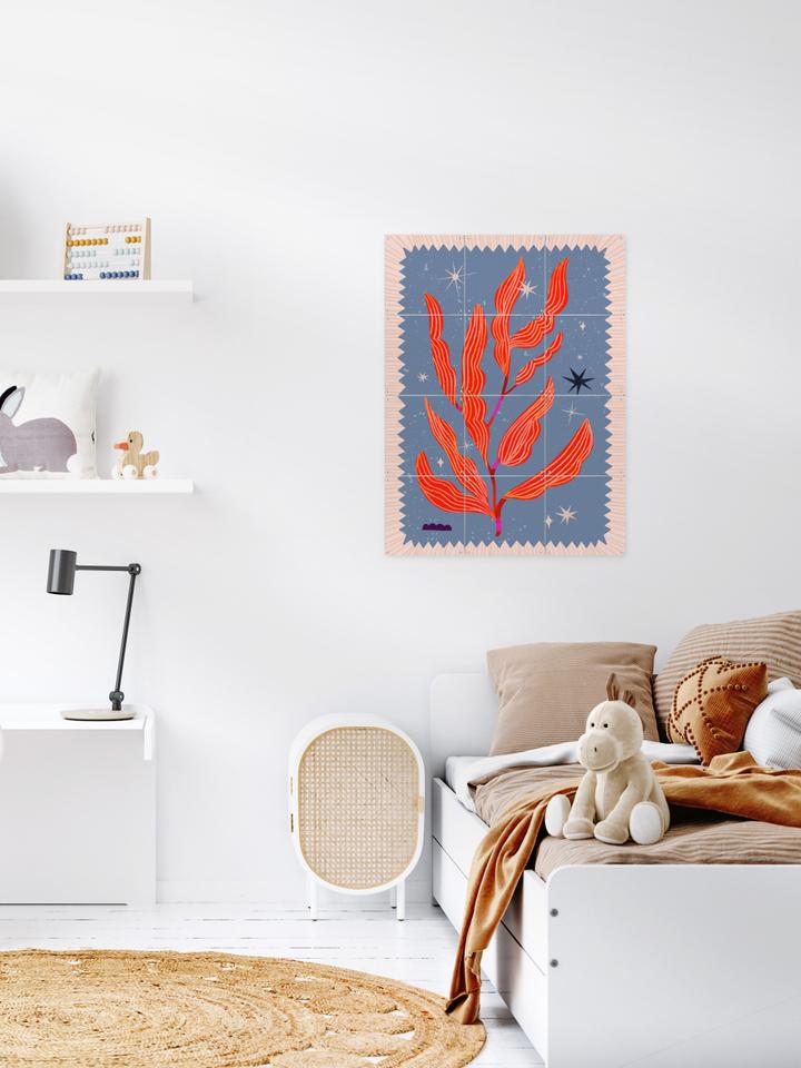 Ixxi Lena Addink Bloem - Blauw Vanaf € 68