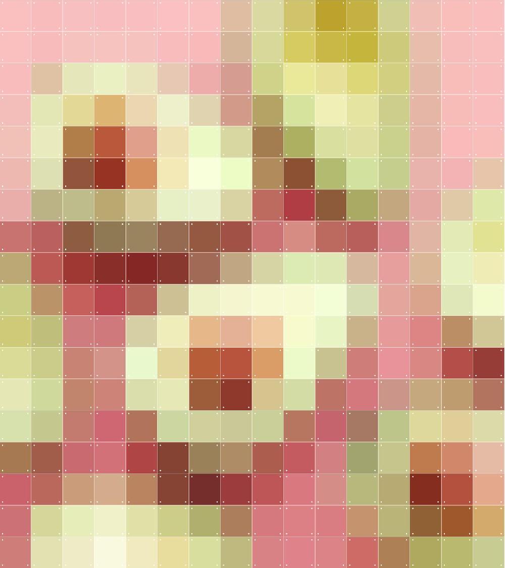 ixxi Lieks Home Avocado Pixel 160 x 180 cm € 199