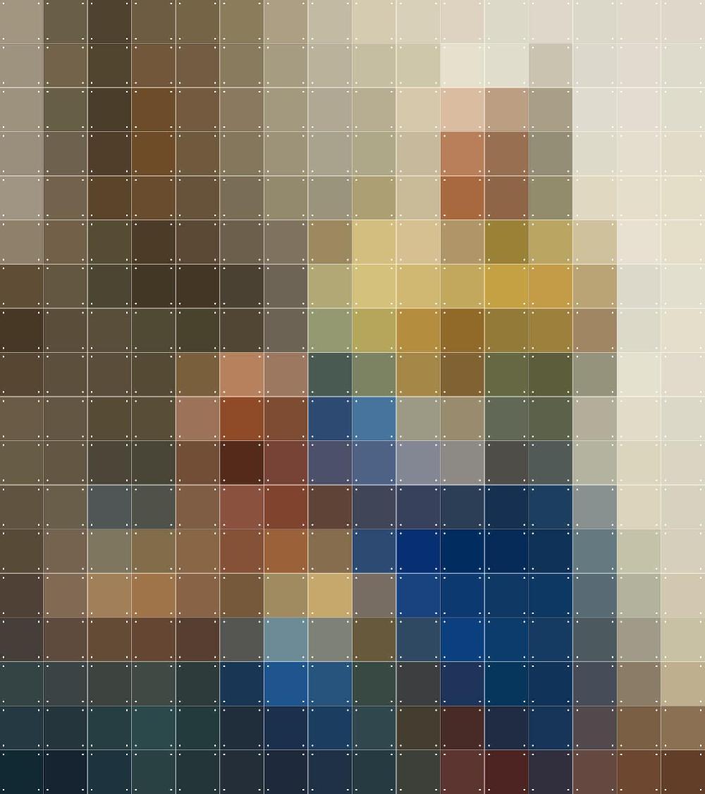 ixxi IXXI Pixels Melkmeisje Pixel 160 x 180 cm € 199