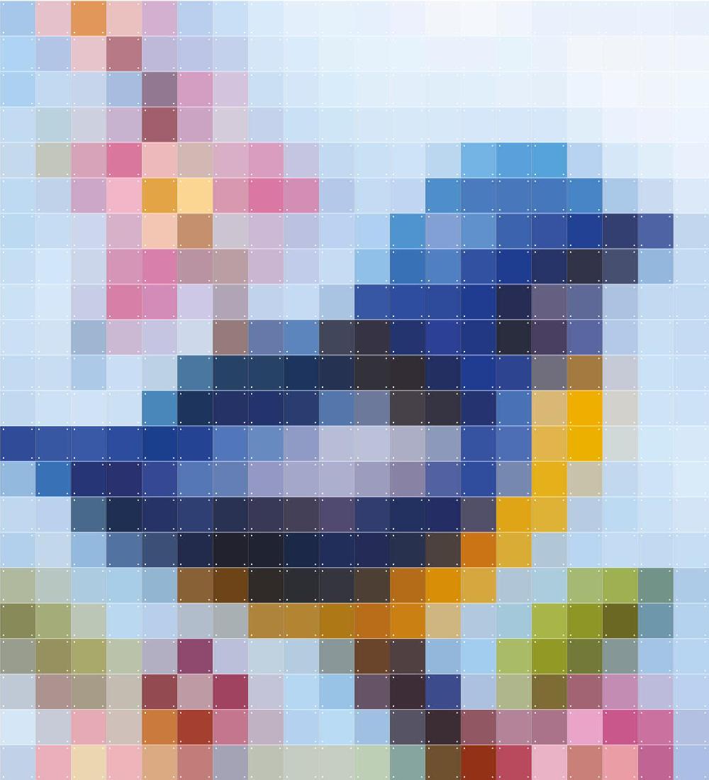 ixxi IXXI Pixels Patchwork Bird Pixel 200 x 220 cm € 259