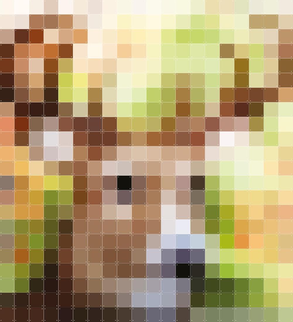 ixxi IXXI Pixels Patchwork Deer Pixel 200 x 220 cm € 259