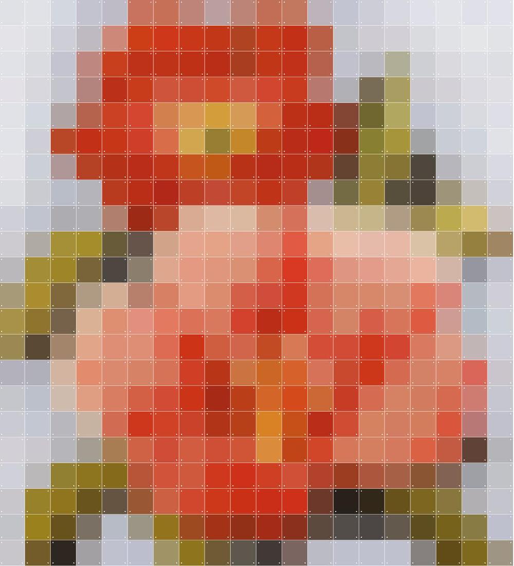 ixxi IXXI Pixels Patchwork Flower Pixel 200 x 220 cm € 259