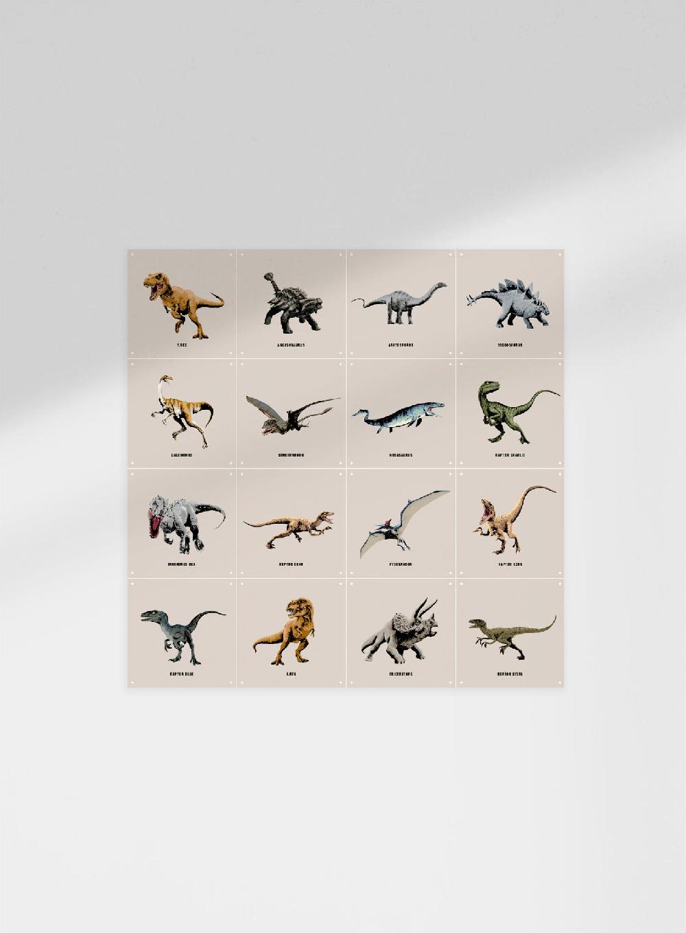 ixxi Jurassic Park &Universal Pictures Jurassic World - Dino collage 16 kaarten € 79