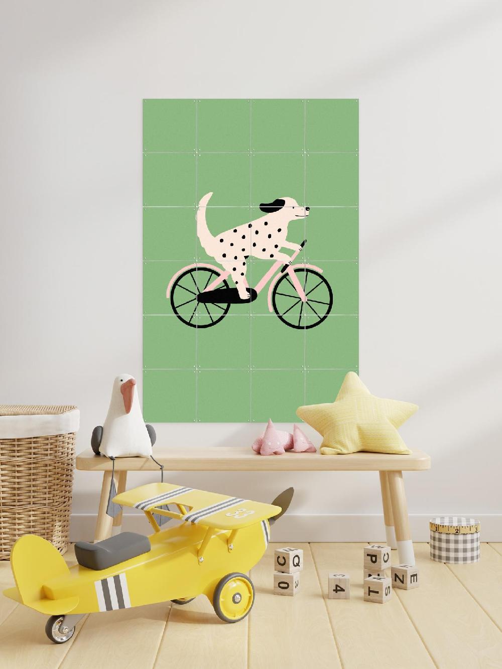 Ixxi Maren Gross &Various Spotted Dog Riding A Bicycle Vanaf € 11
