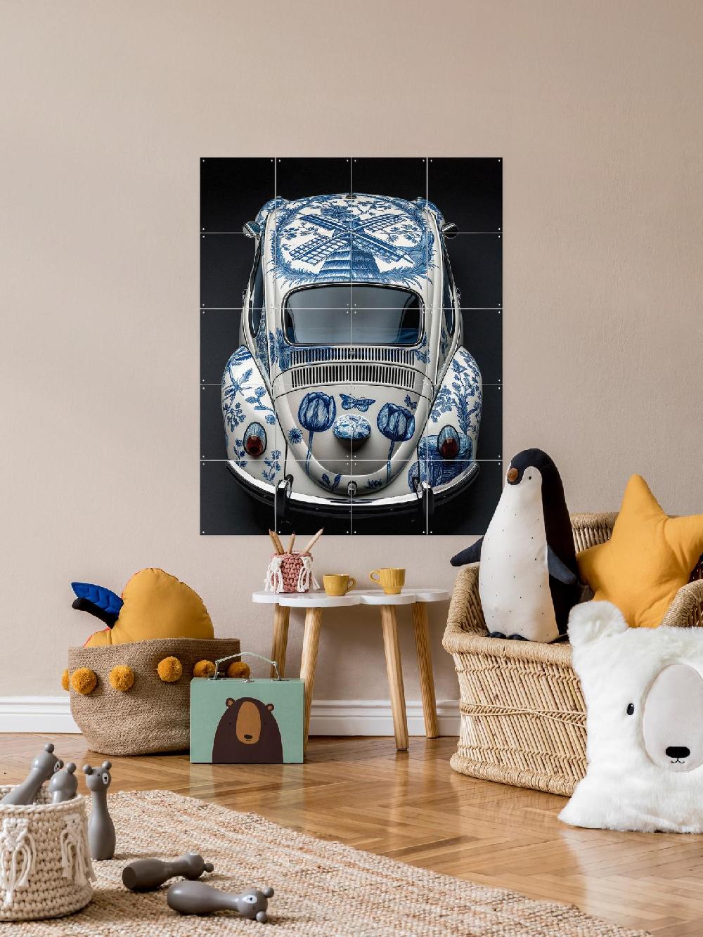 Ixxi Margriet Hulsker Delfts Blauwe Kever - Zwart Vanaf € 11