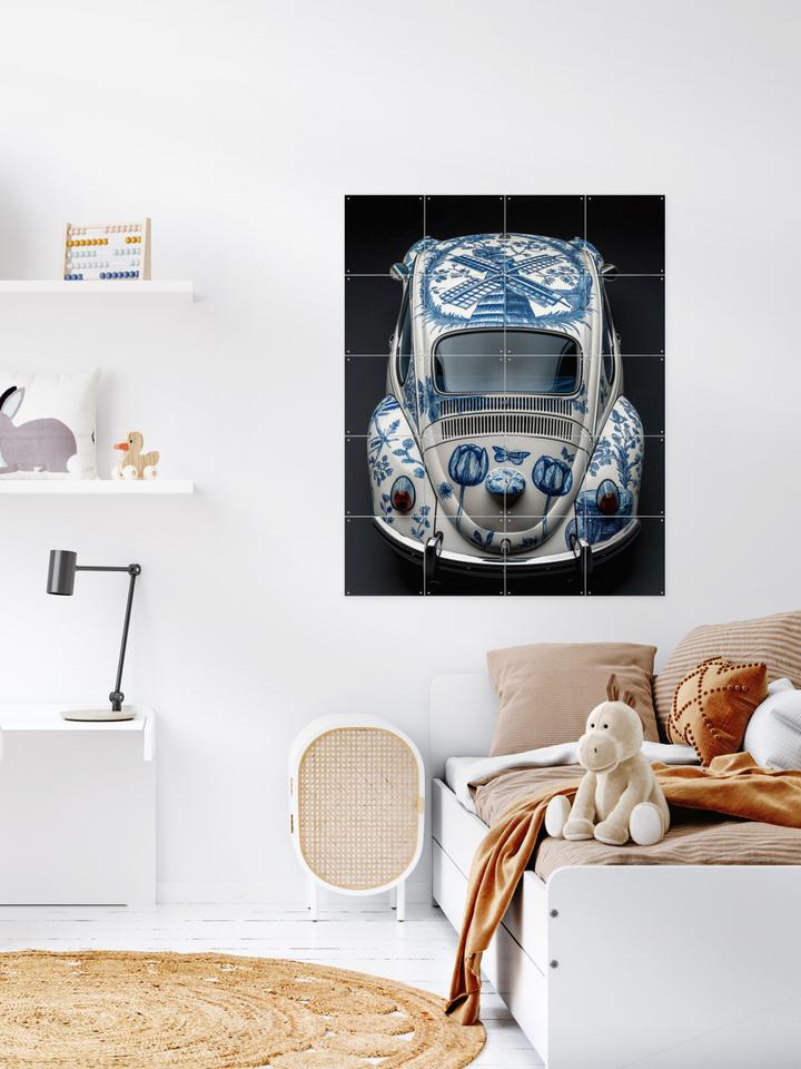 Ixxi Margriet Hulsker Delfts Blauwe Kever - Zwart Vanaf € 11