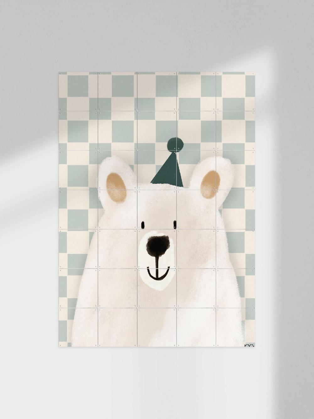 ixxi Miek Illustreert Blokjesbeer blauw vanaf € 11