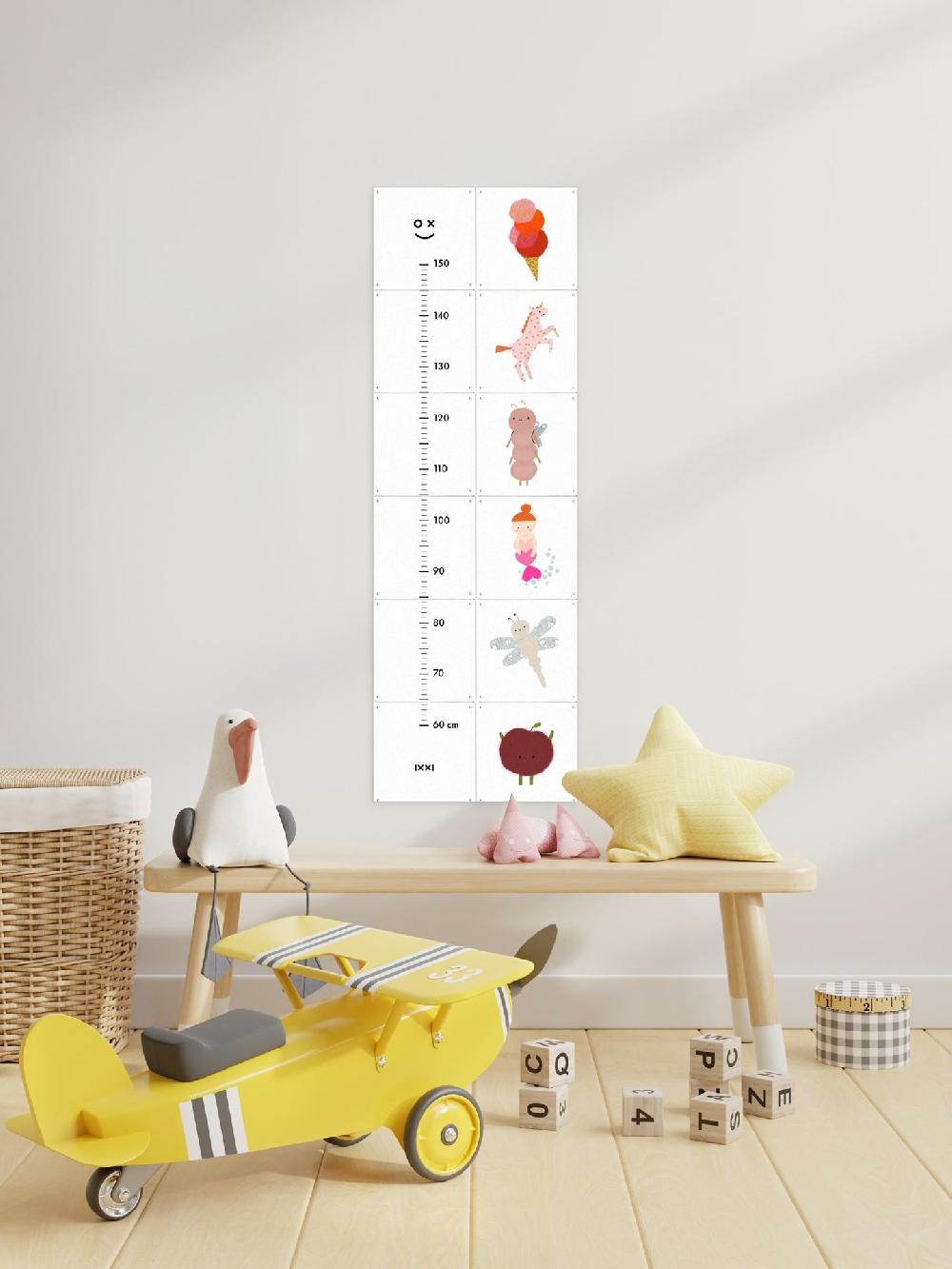 Ixxi Miek Illustreert Summer Party Growth Chart 40 X 120cm € 68