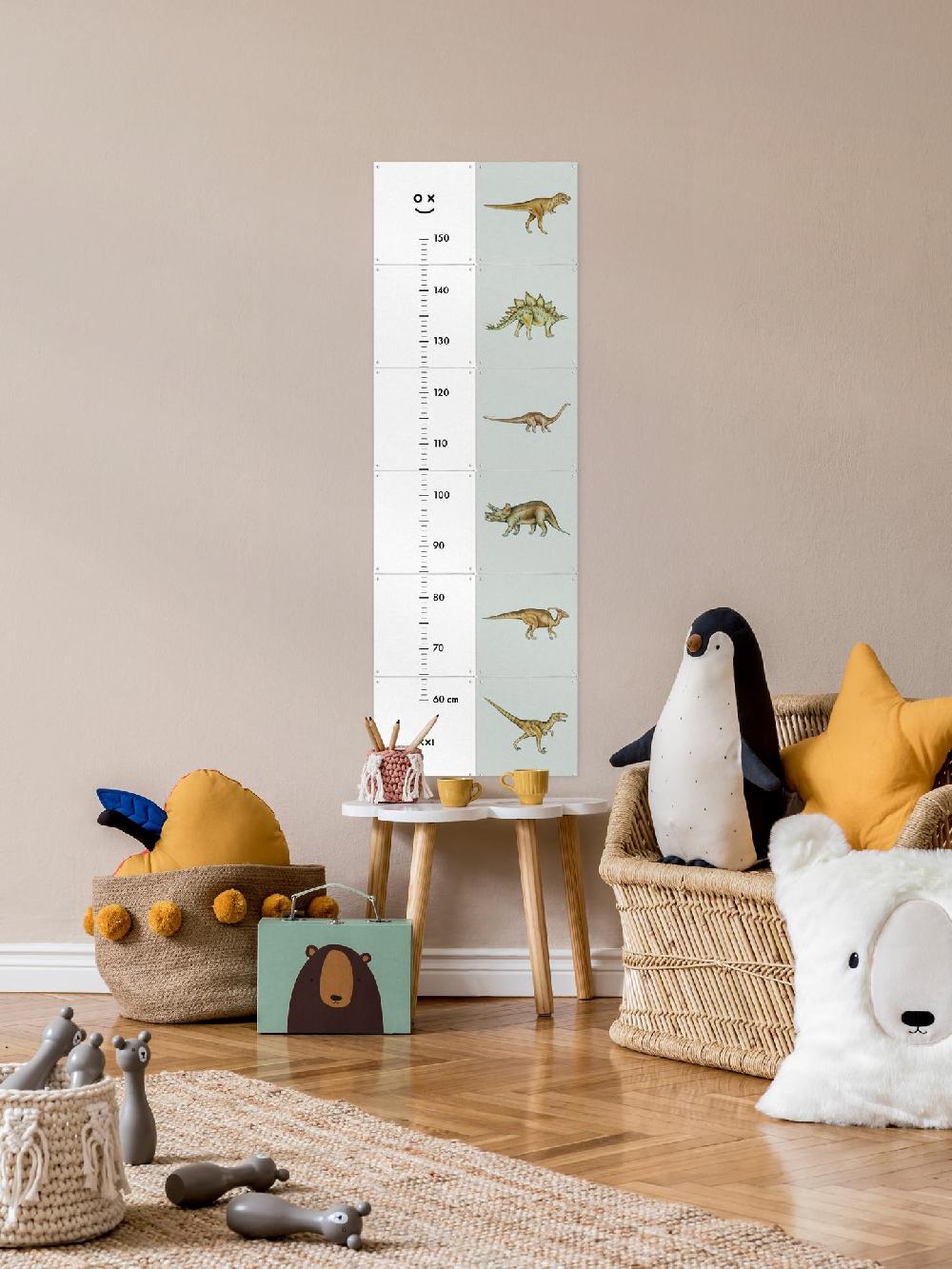 Ixxi Natural History Museum Dino Groeimeter 40 X 120cm € 68