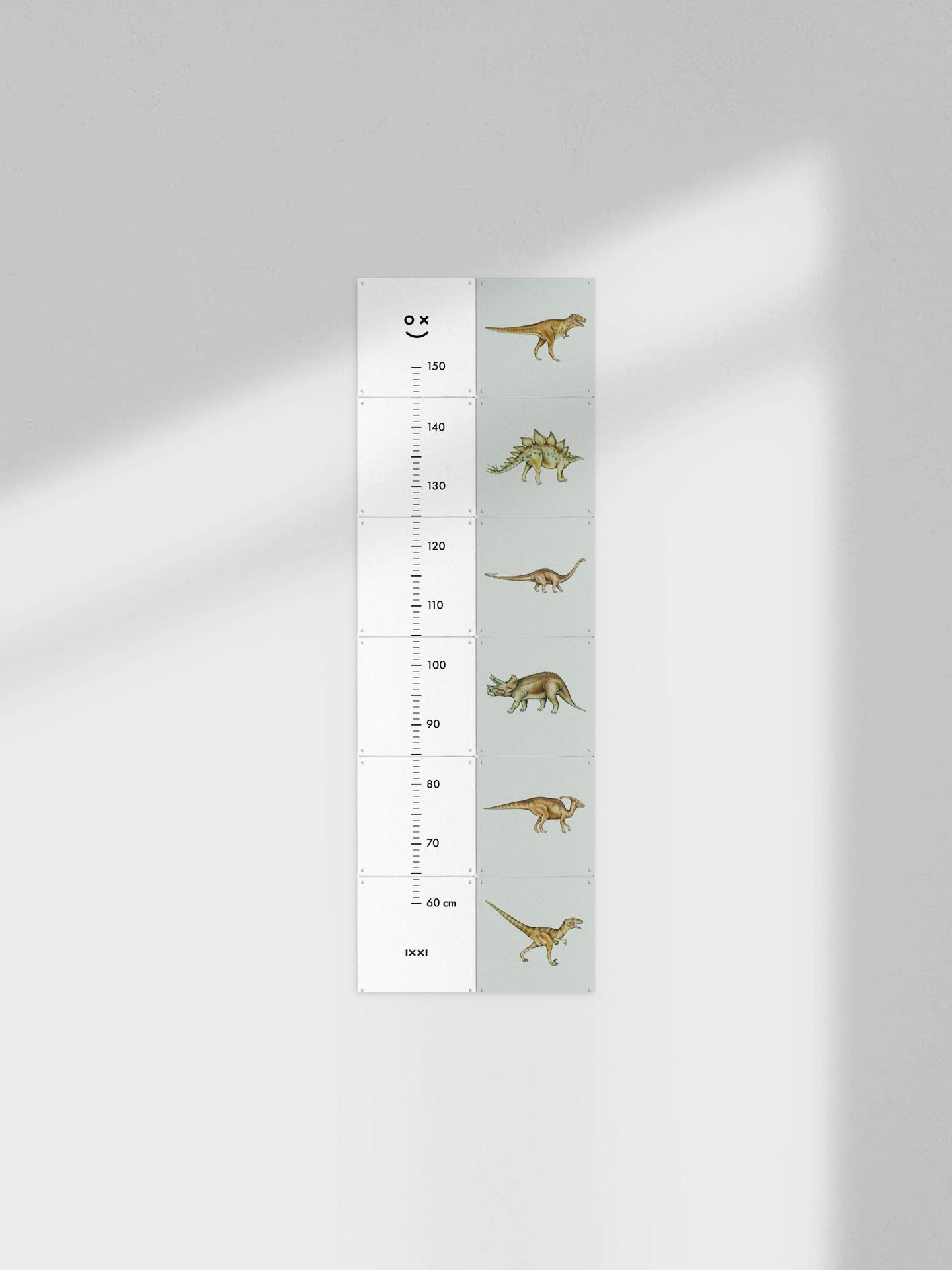 ixxi Natural History Museum Dino Groeimeter 40 x 120cm € 68