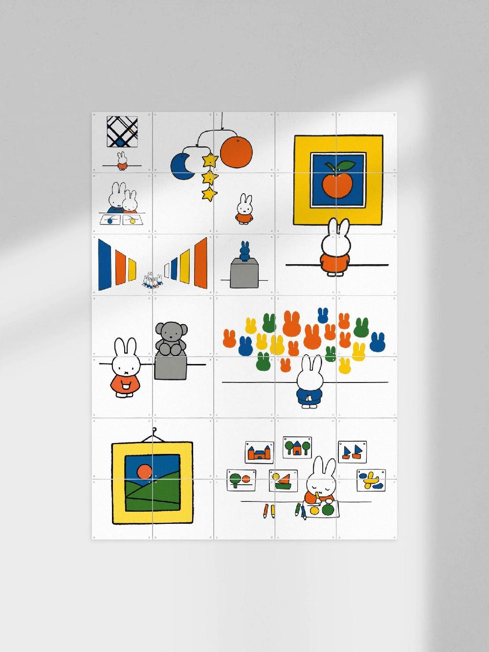 ixxi Nijntje Nijntje in het Museum Collage Box 100 x 140cm € 149 ixxi Nijntje Nijntje in het Museum Collage Box 100 x 140cm € 149