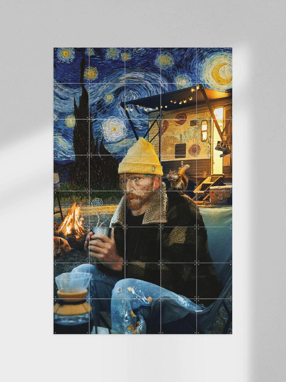 ixxi Paste in Place &Van Gogh 21st Century Starry Night Coffee Break vanaf € 11