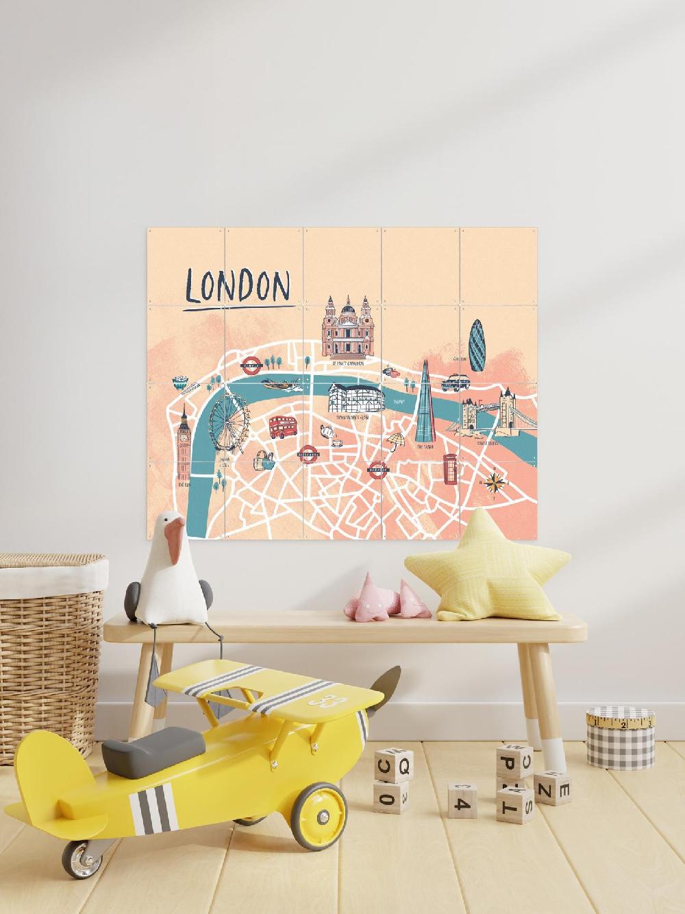 Ixxi Revista Ontwerp &Kunst In Kaart London Illustration Vanaf € 11