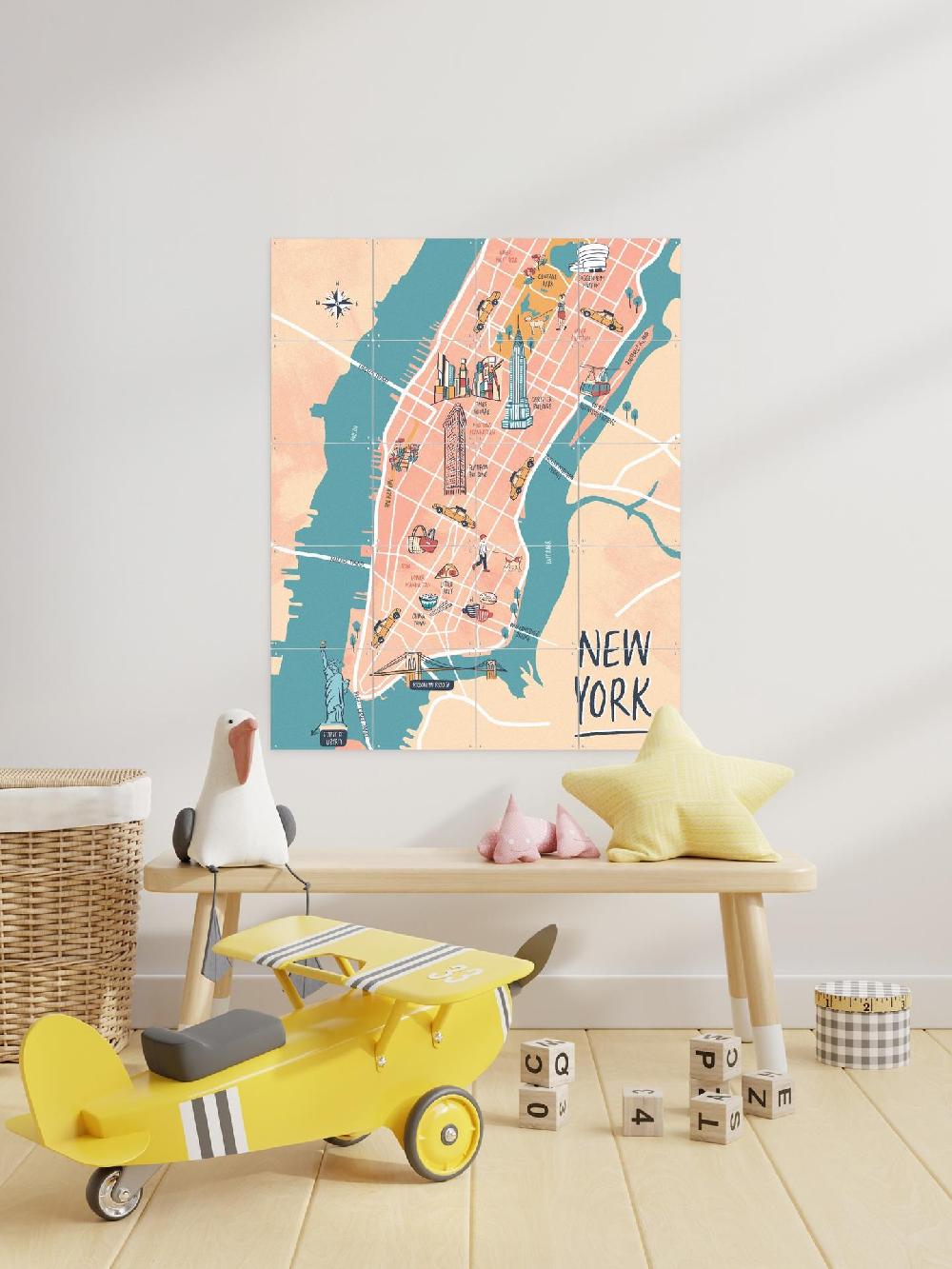 Ixxi Revista Ontwerp &Kunst In Kaart New York Illustration Vanaf € 11