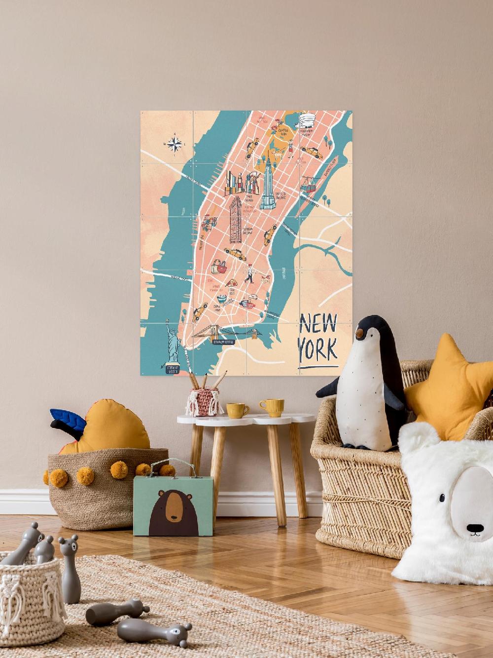 Ixxi Revista Ontwerp &Kunst In Kaart New York Illustration Vanaf € 11