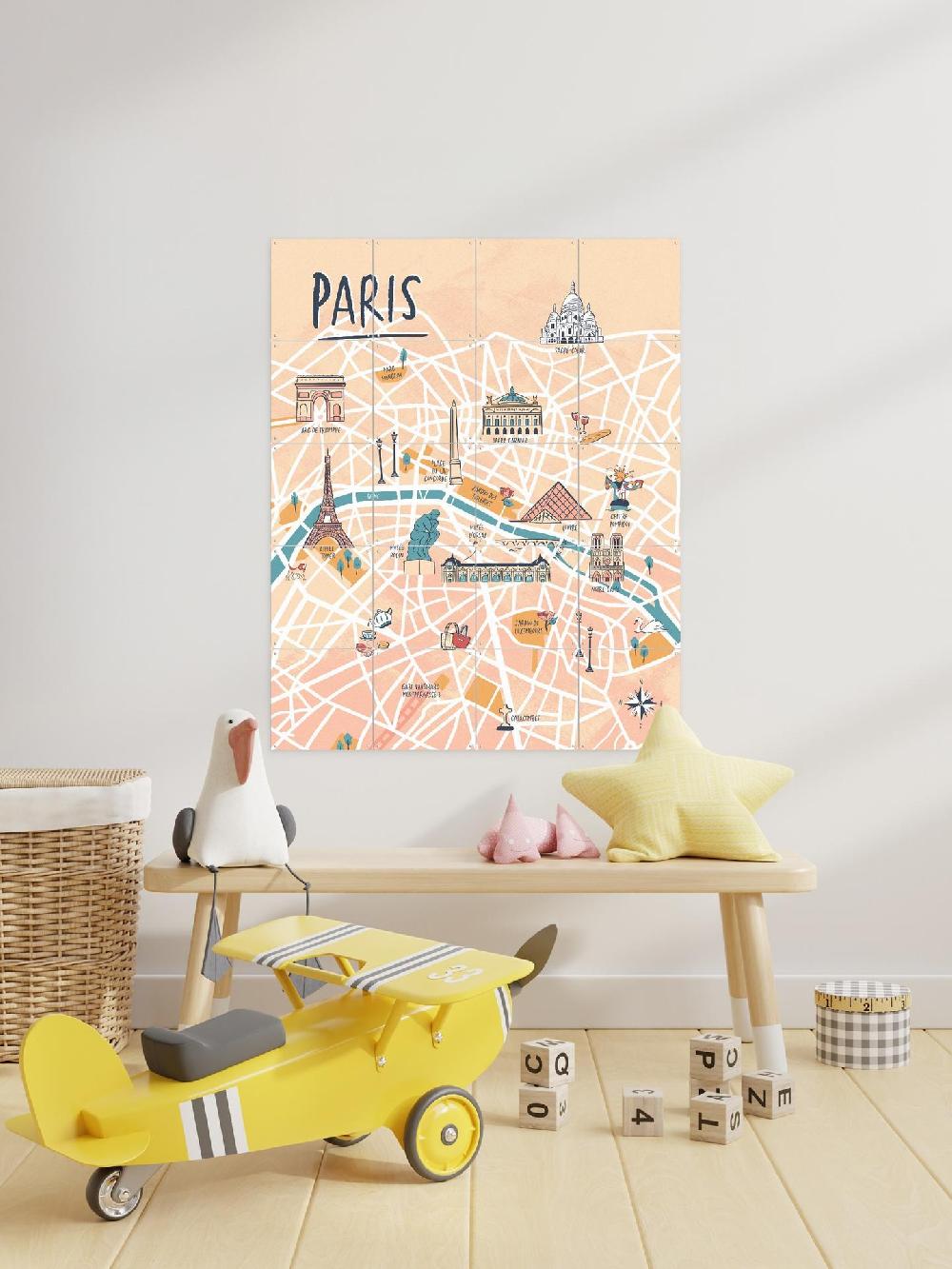 Ixxi Revista Ontwerp &Kunst In Kaart Paris Illustration Vanaf € 11