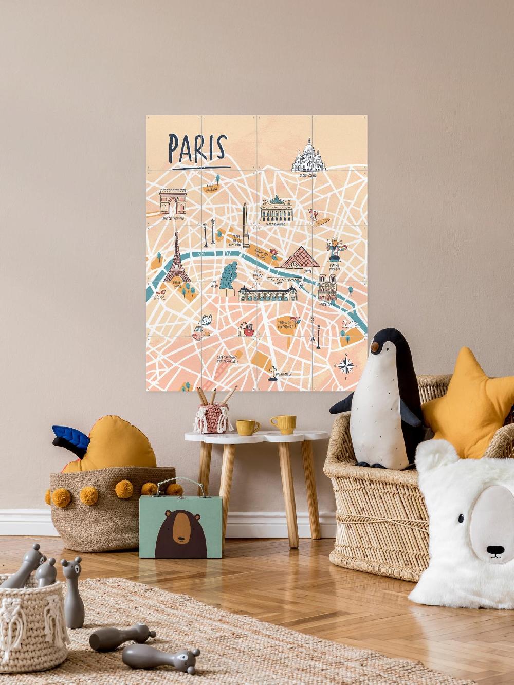 Ixxi Revista Ontwerp &Kunst In Kaart Paris Illustration Vanaf € 11