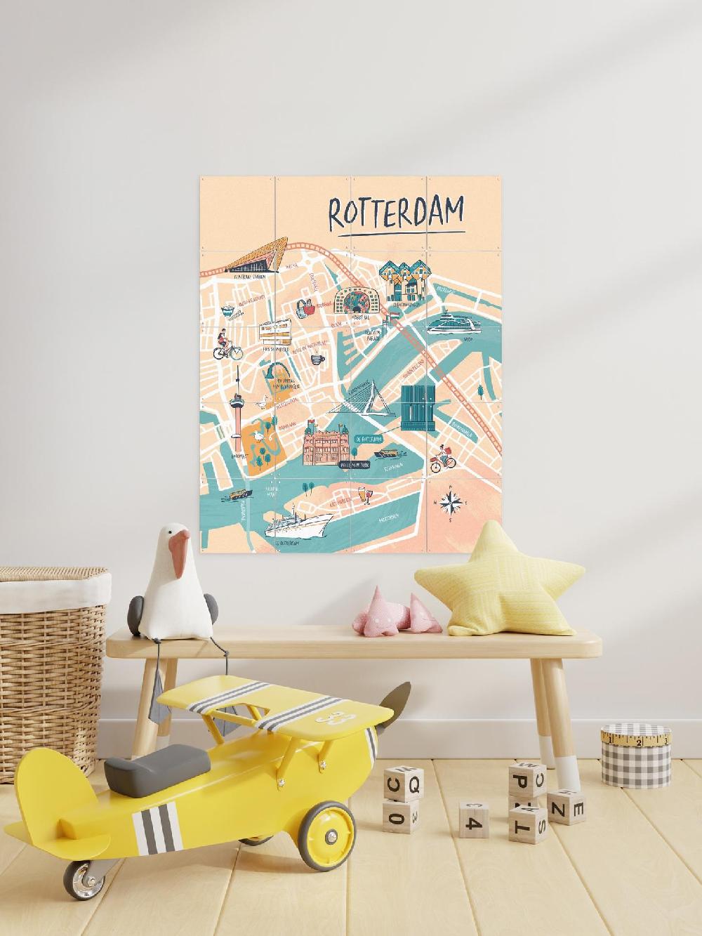 Ixxi Revista Ontwerp &Kunst In Kaart Rotterdam Illustration Vanaf € 11