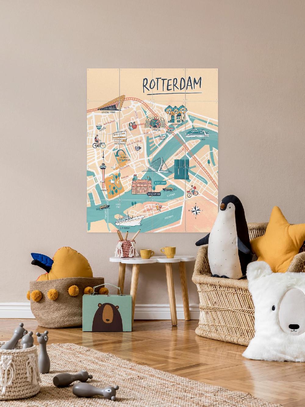 Ixxi Revista Ontwerp &Kunst In Kaart Rotterdam Illustration Vanaf € 11