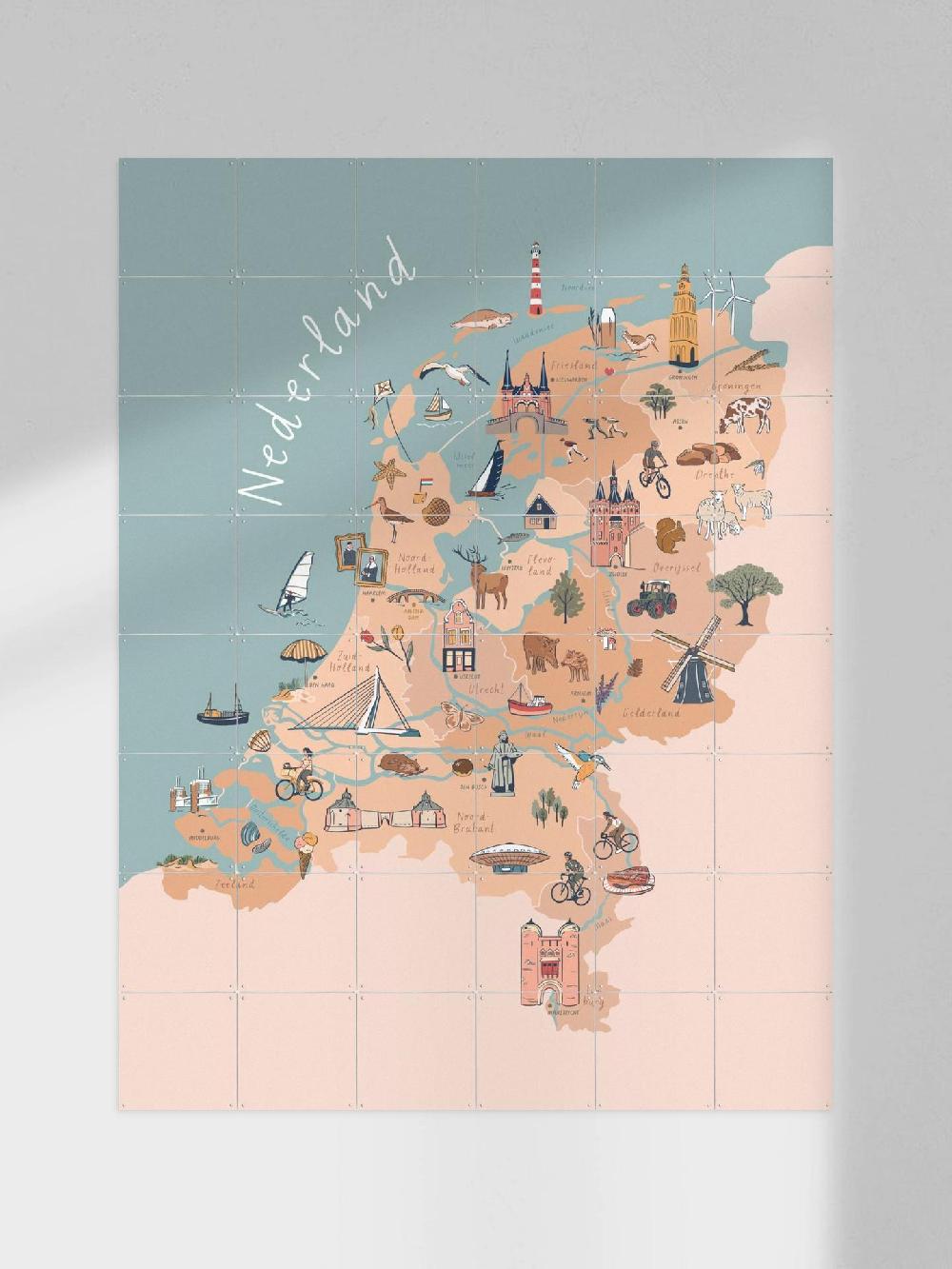 ixxi Revista Ontwerp &Kunst in Kaart The Netherlands Illustration vanaf € 11