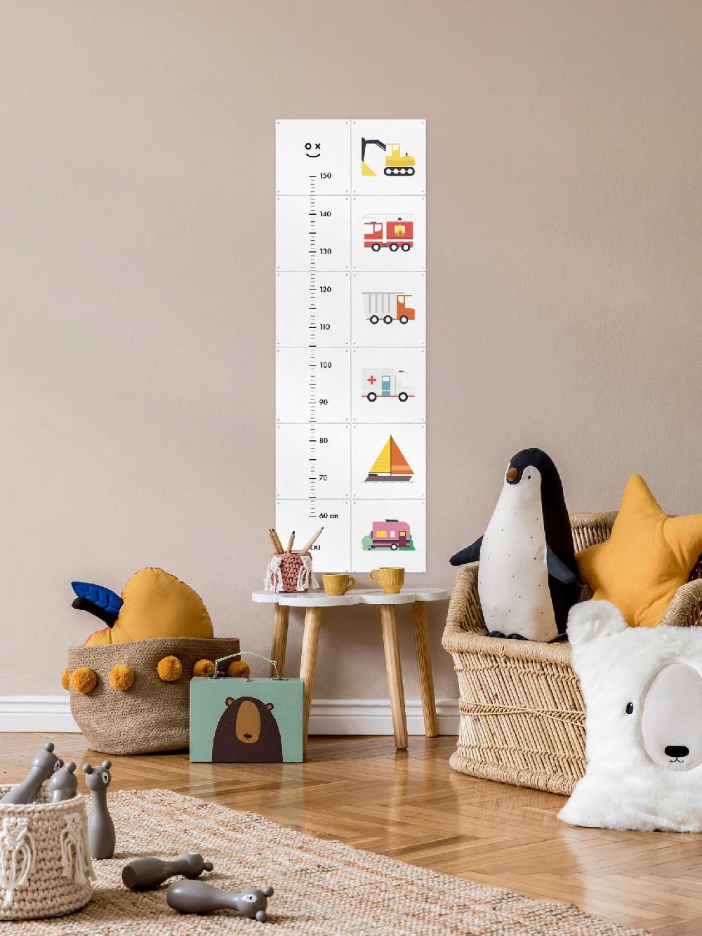 Ixxi Studio Kars + Boom Voertuigen Groeimeter 40 X 120cm € 68