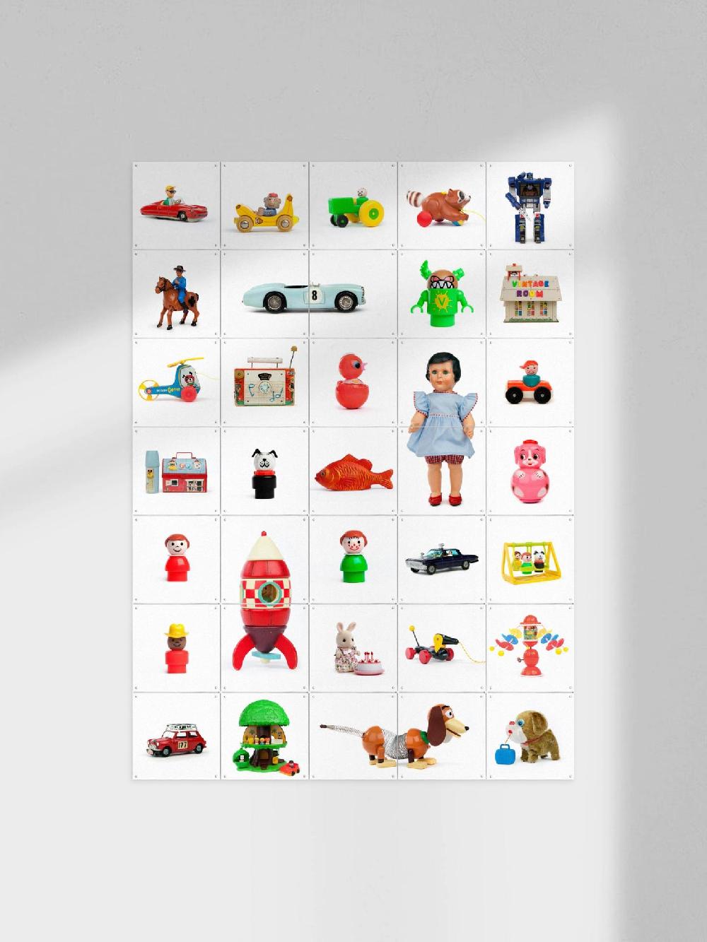 ixxi Vintage Room Vintage Toys Collage Box vanaf € 33