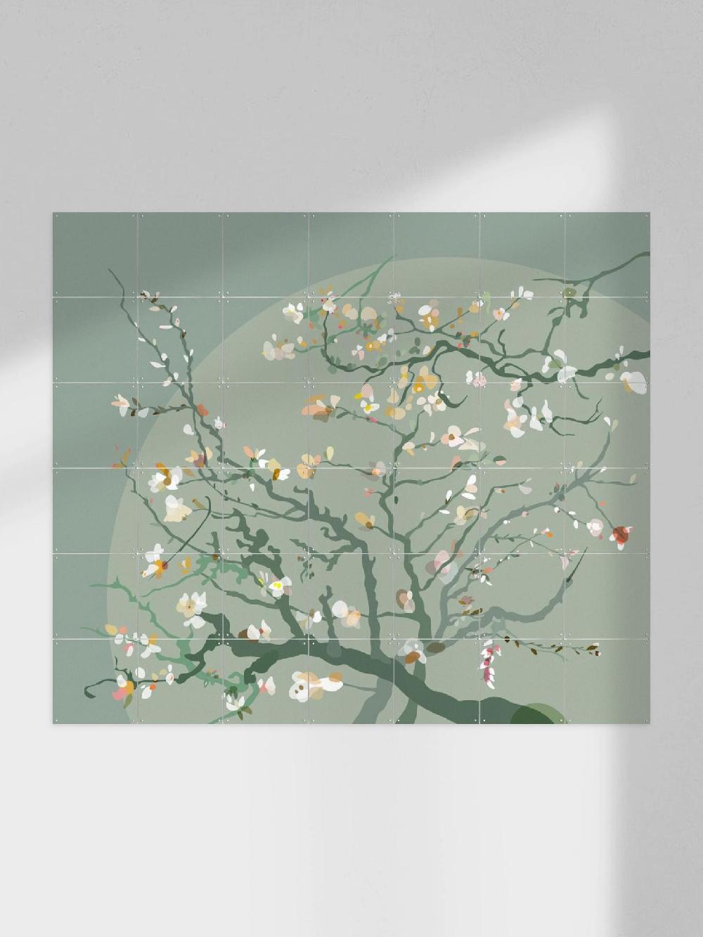 ixxi Wesley van der Heijden &Van Gogh 21st Century Almond Blossom Green vanaf € 11