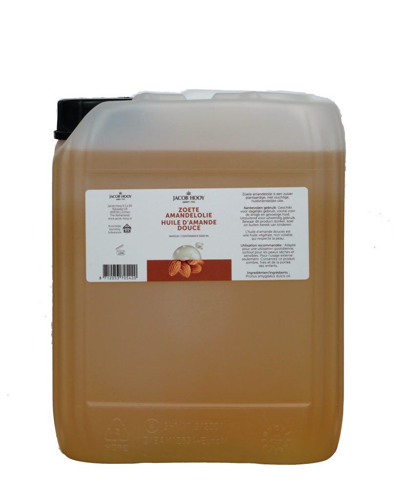 jacob hooy Amandel olie Zoet can 5lt