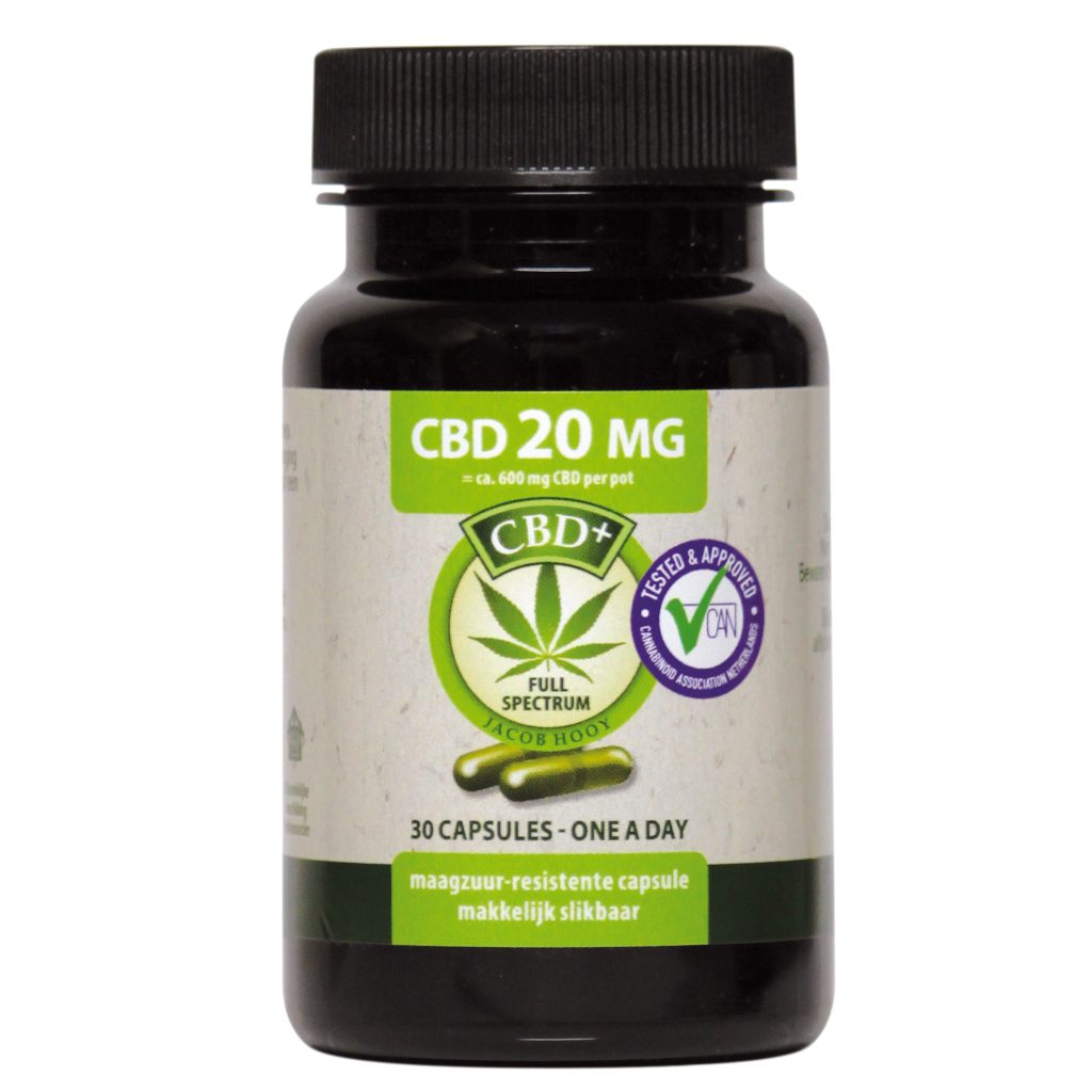 jacob hooy CBD capsules 20mg jacob hooy CBD capsules 20mg
