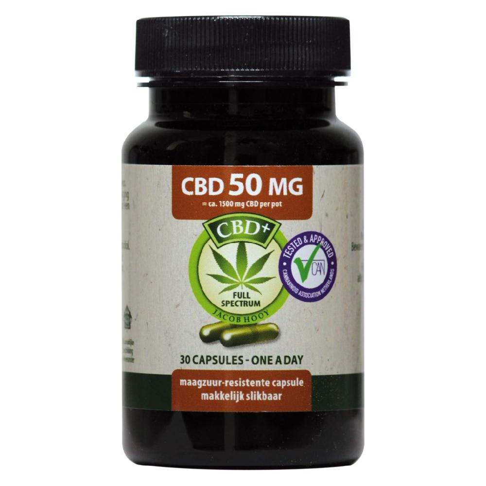 jacob hooy CBD Capsules 50mg 30st