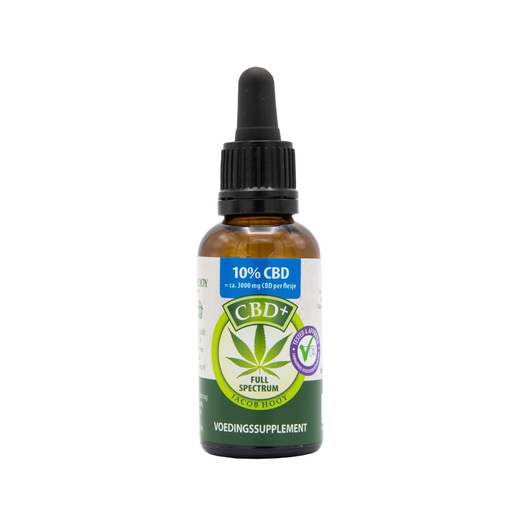 jacob hooy CBD olie 10% 30ml