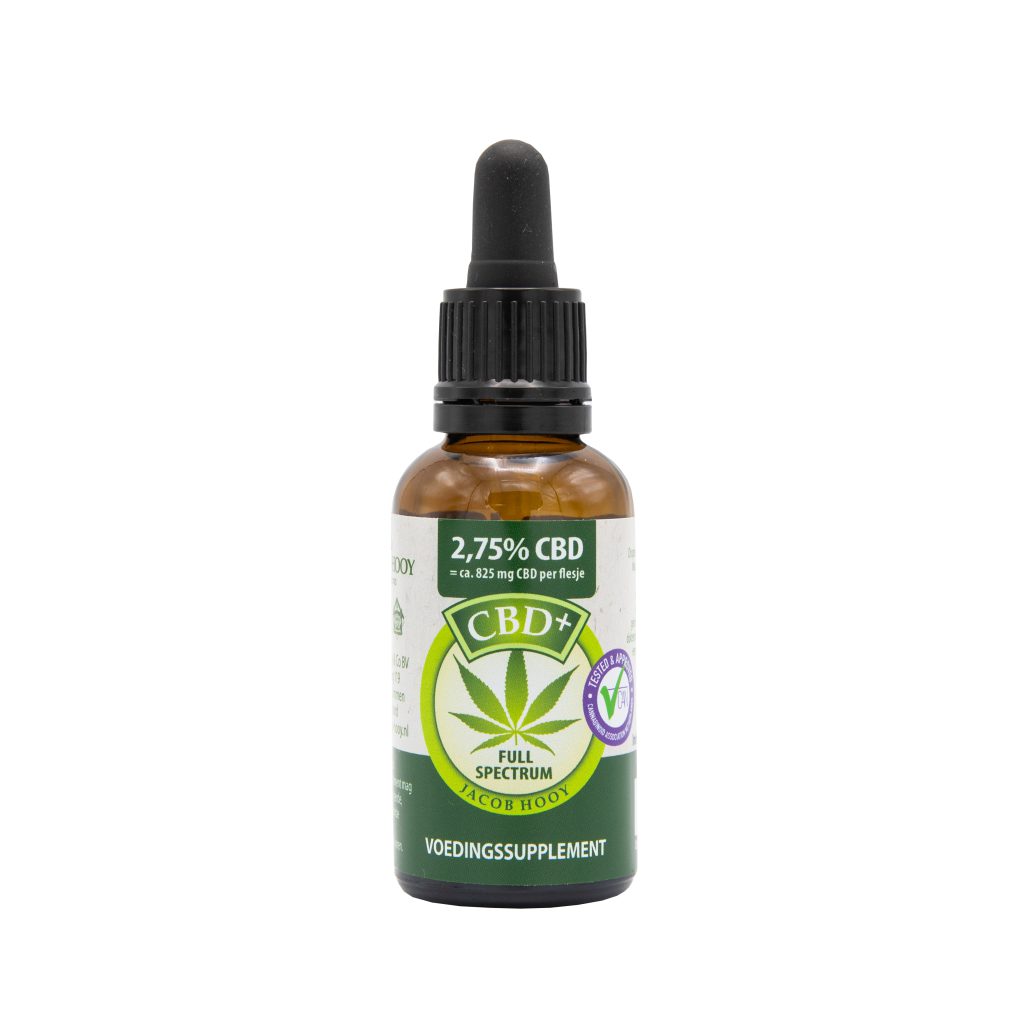 jacob hooy CBD olie 2.75% 30ml