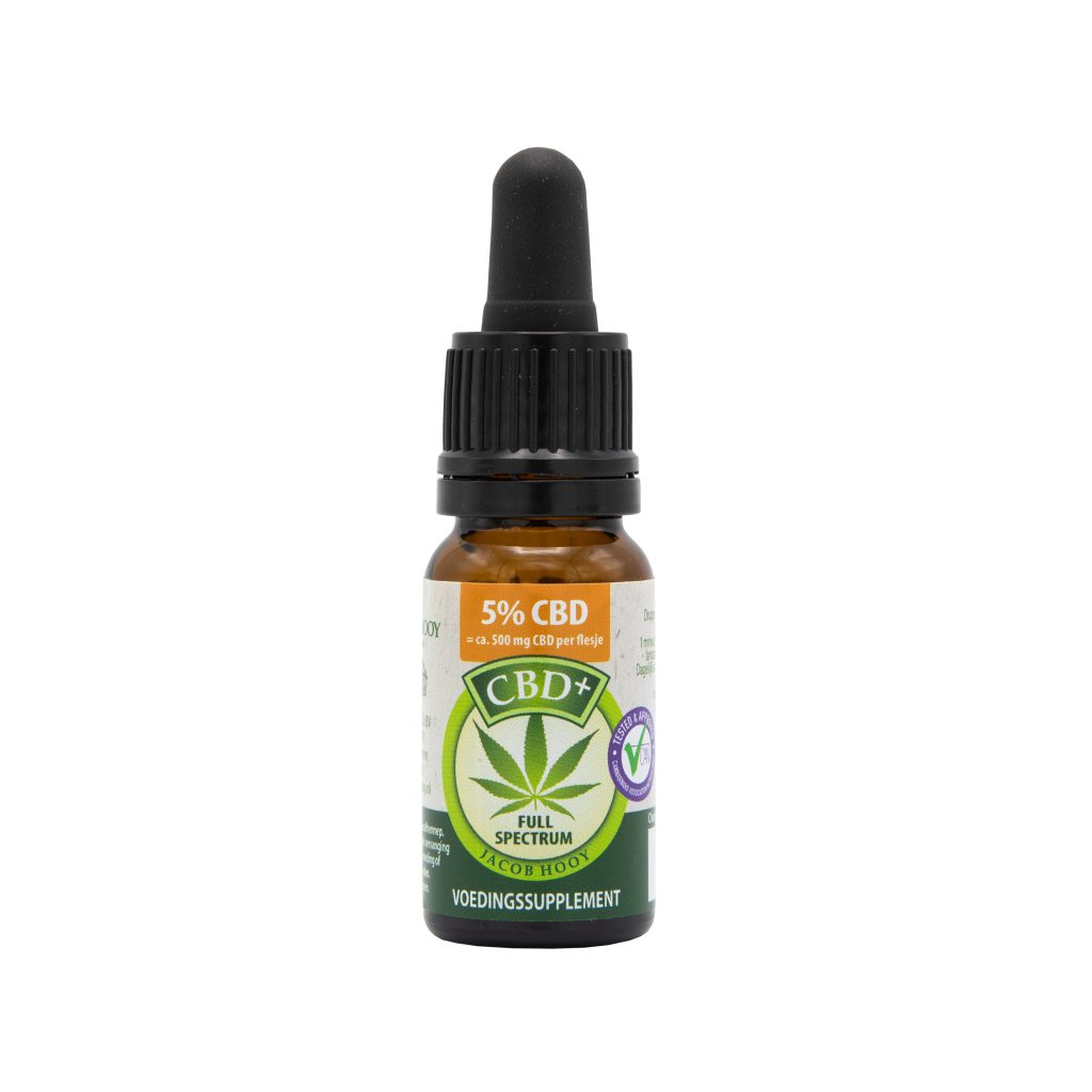 jacob hooy CBD olie 5% 10ml