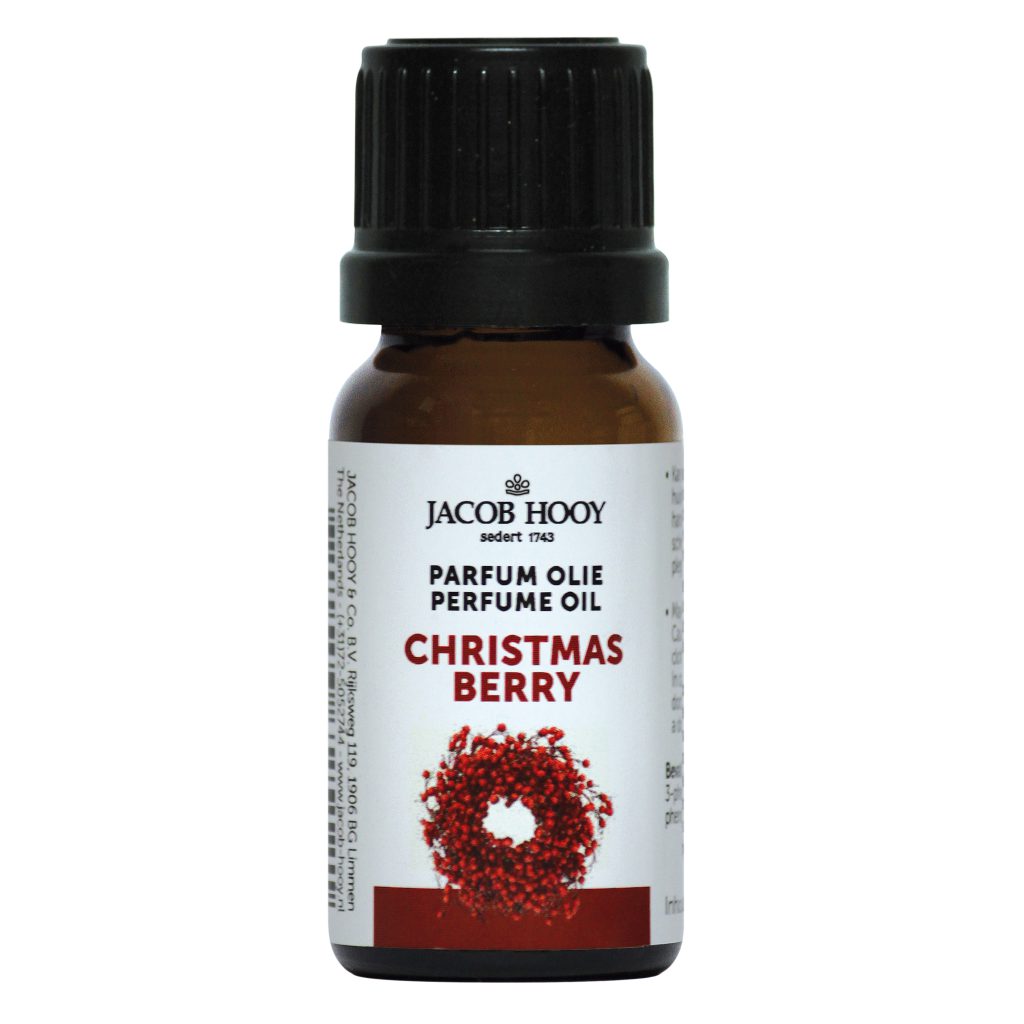 jacob hooy Christmas berry parfum olie 10 ml