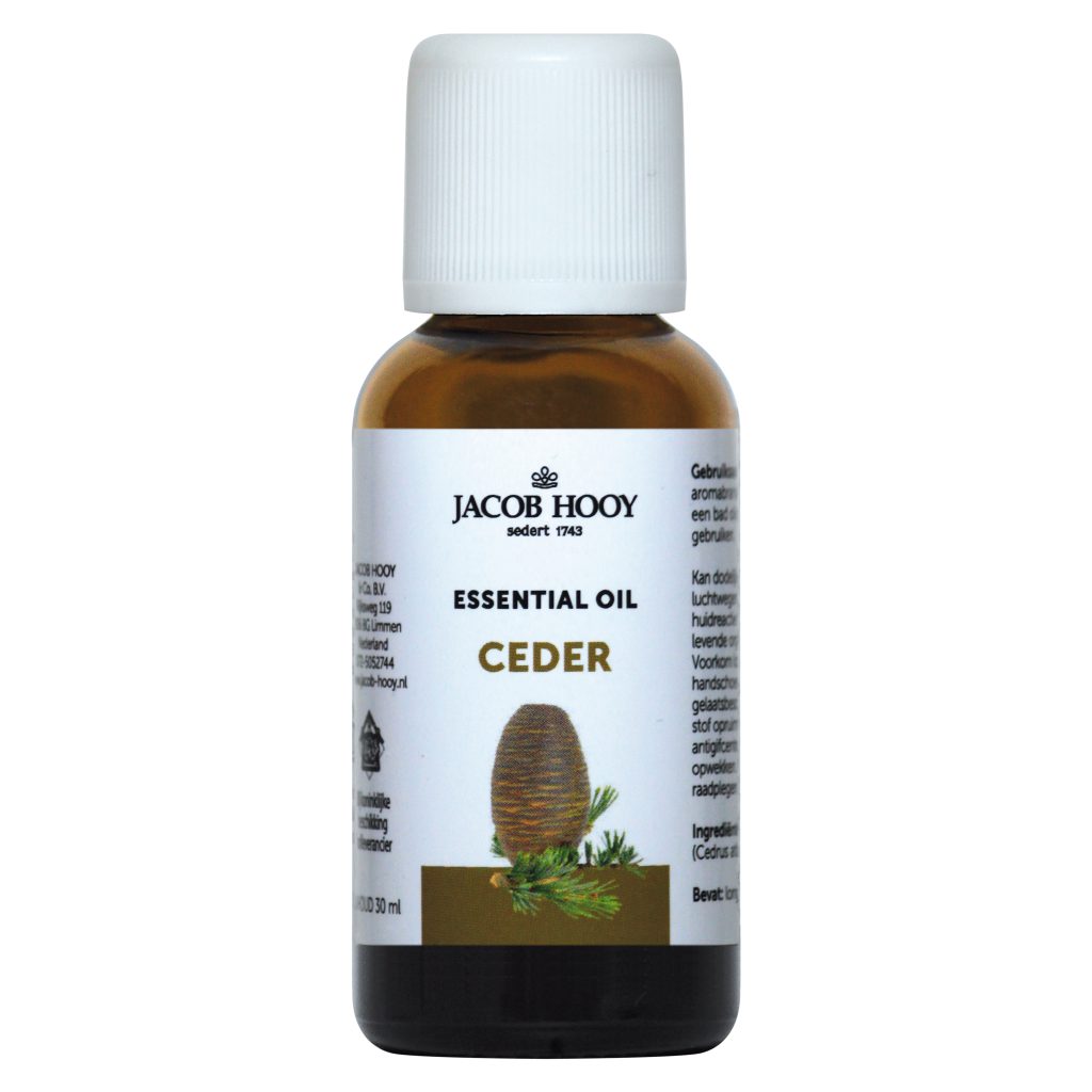 jacob hooy Essentiële olie Ceder 30 ml
