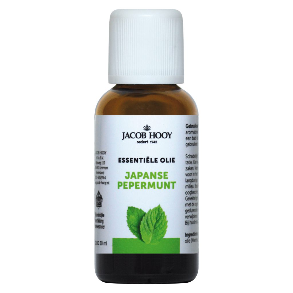 jacob hooy Essentiële olie Japanse Pepermunt 30 ml