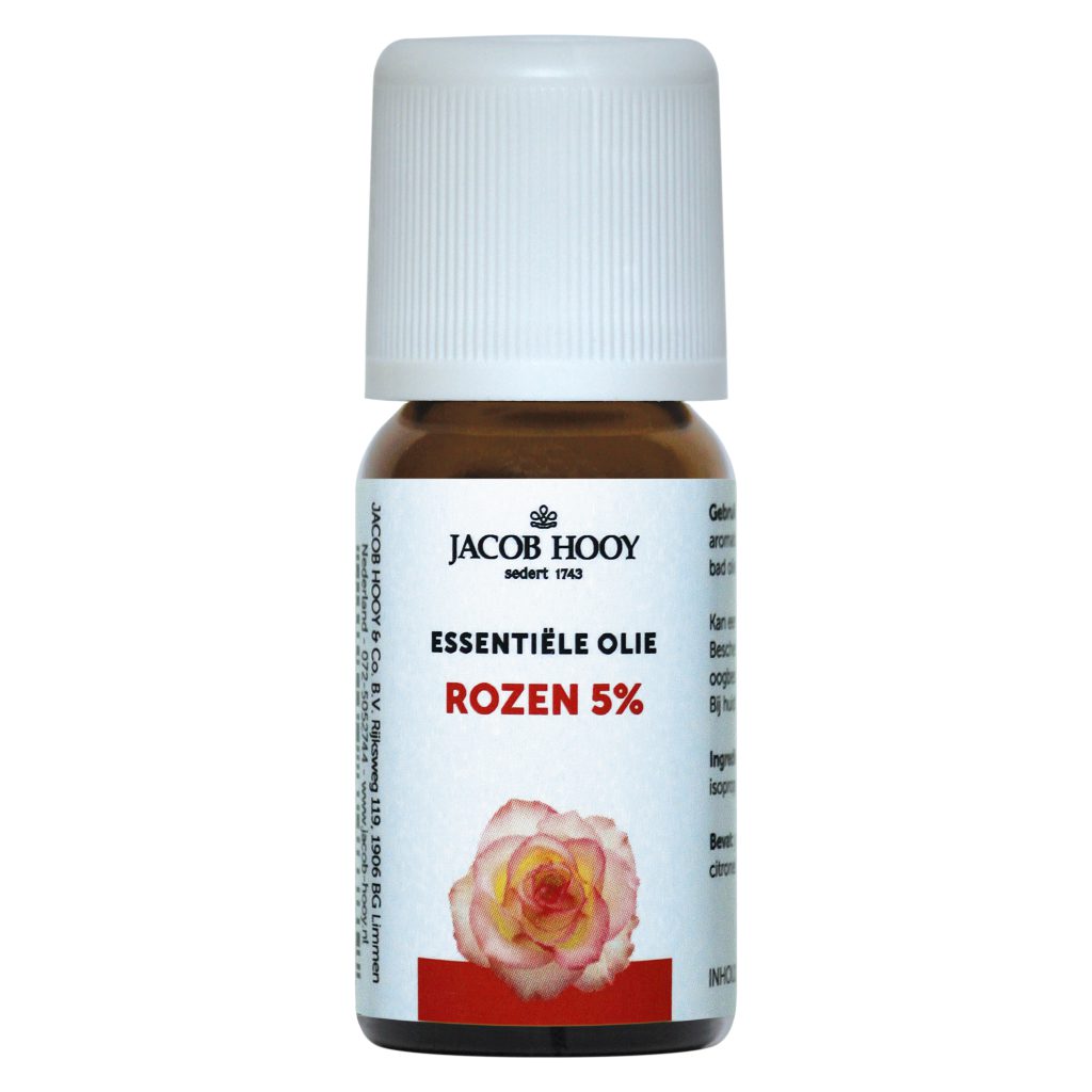 jacob hooy Essentiële olie Rozen 5% 10 ml