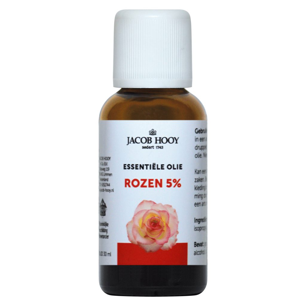 jacob hooy Essentiële olie Rozen 5% 30 ml