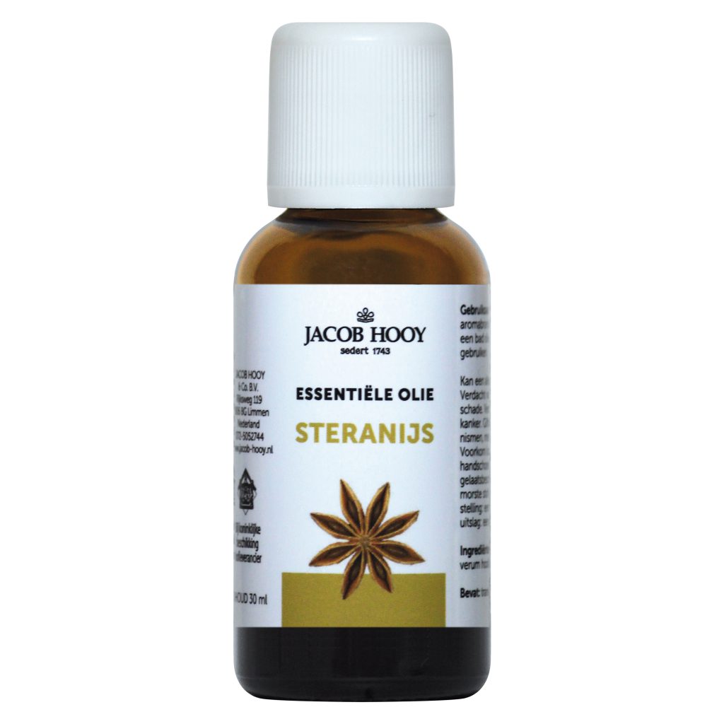 jacob hooy Essentiële olie Steranijs 30ml