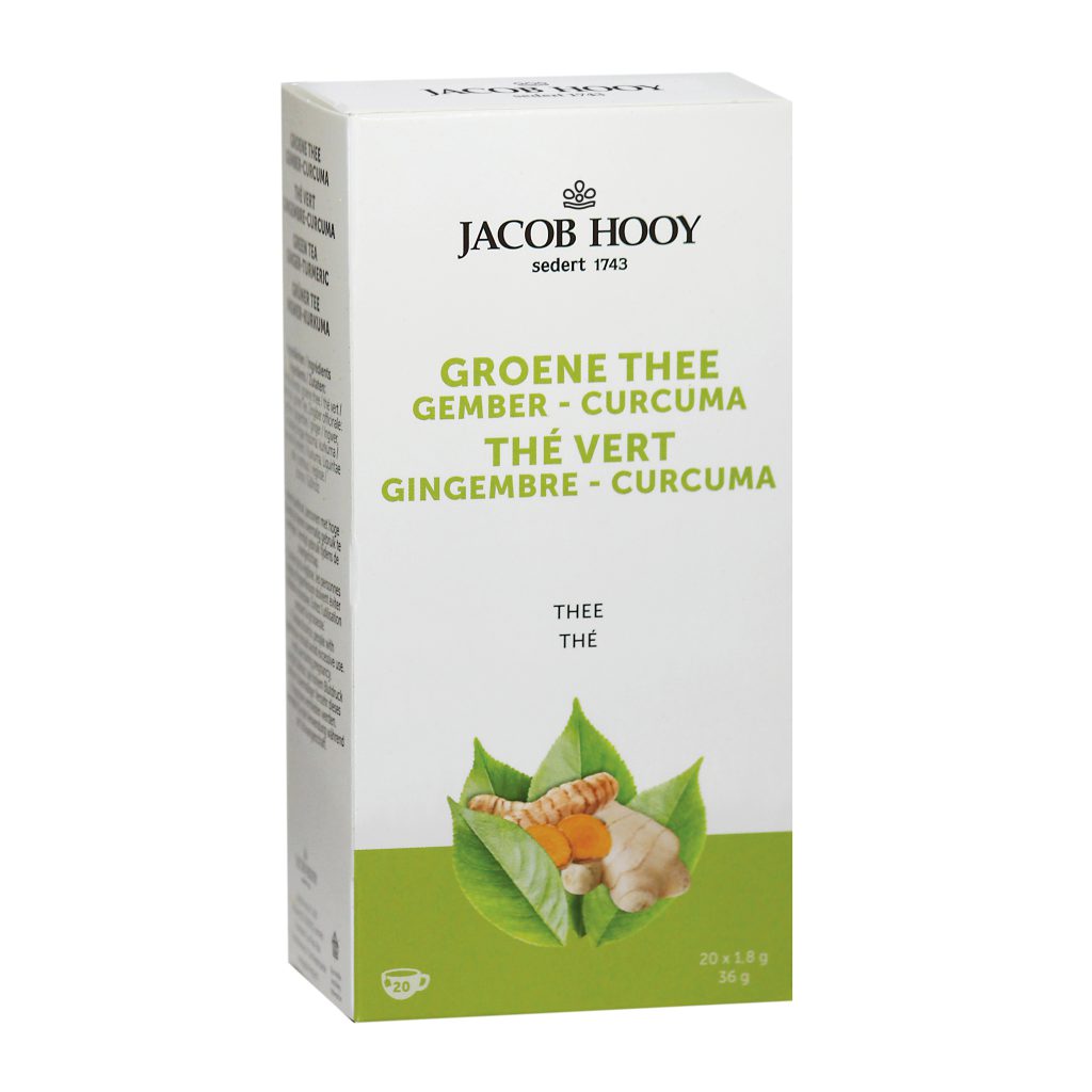 jacob hooy Groene thee Gember – Curcuma